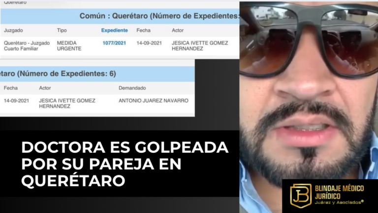 DOCTORA ES GOLPEADA POR SU PAREJA EN QUERÉTARO